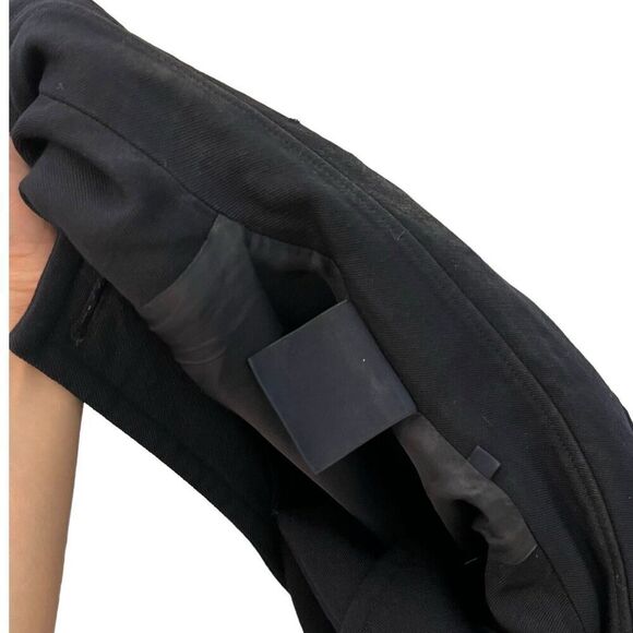 ASPESI Vintage Wool Pea Coat Navy Double Breasted Men’s XL Flawed Distressed - Picture 6 of 14